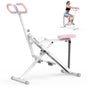 Squat Assist Trainer Foldable Squat Rider Machine for Glutes and Quads with 3 Tension Bands